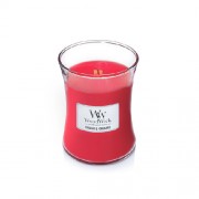 Medium Hourglass Candle Radish & Rhubarb WoodWick Medium Hourglass Candle Radish & Rhubarb WoodWick